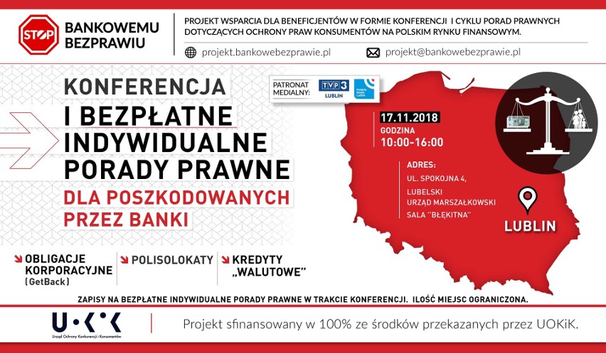 Bezpłatne porady prawne: kredyty "walutowe", getback, polisolkaty