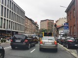 Katowice znowu utknęły w korkach. Kierowcy stoją m. in. na ul. Mikołowskiej, na DTŚ i rejonie węzła Giszowiec