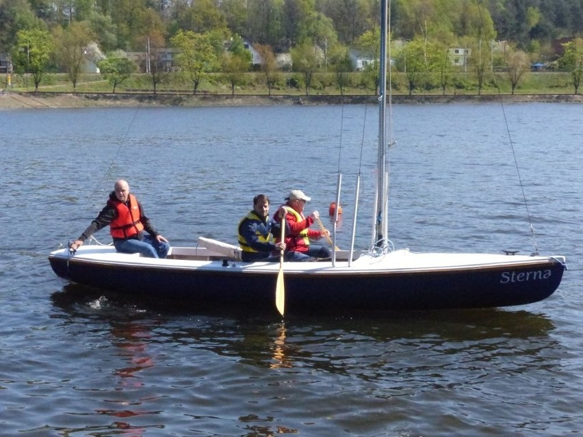 Kurs żeglarski "Sterny" w Skarżysku. W sobotę pierwsze zajęcia na wodzie