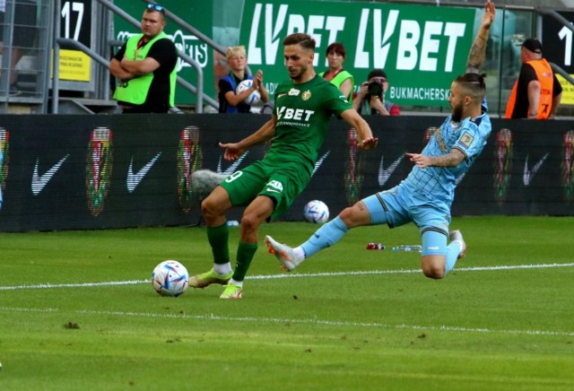 Śląsk Wrocław - Pogoń Szczecin 2:1.