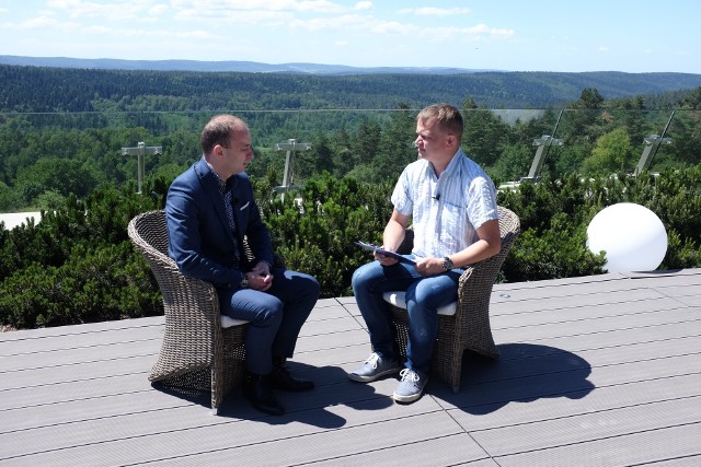 Dyrektor Michał Kozak był naszym gościem w magazynie "Stadion".