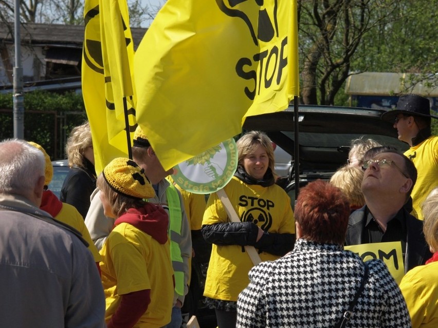 Stop atom - protest na 1 maja.