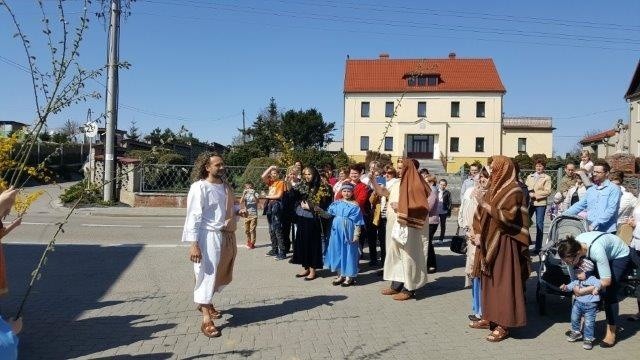 Misterium Męki Pańskiej na ulicach Krzyżanowic