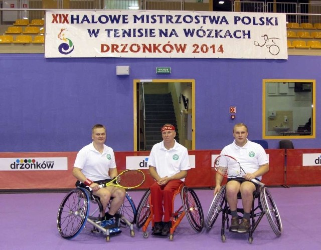 Od lewej: Marek Nitschke, Leszek Jabłoński i Krzysztof Kowalewski