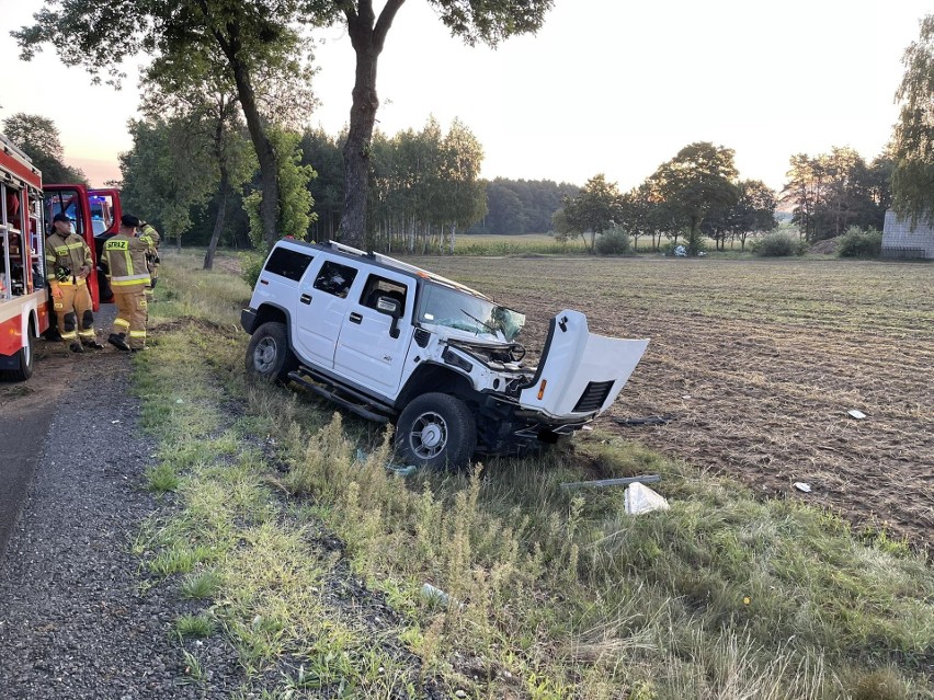 Wypadek na drodze nr 626, na wysokości miejscowości Krzyżewo-Jurki, 2.09.2023