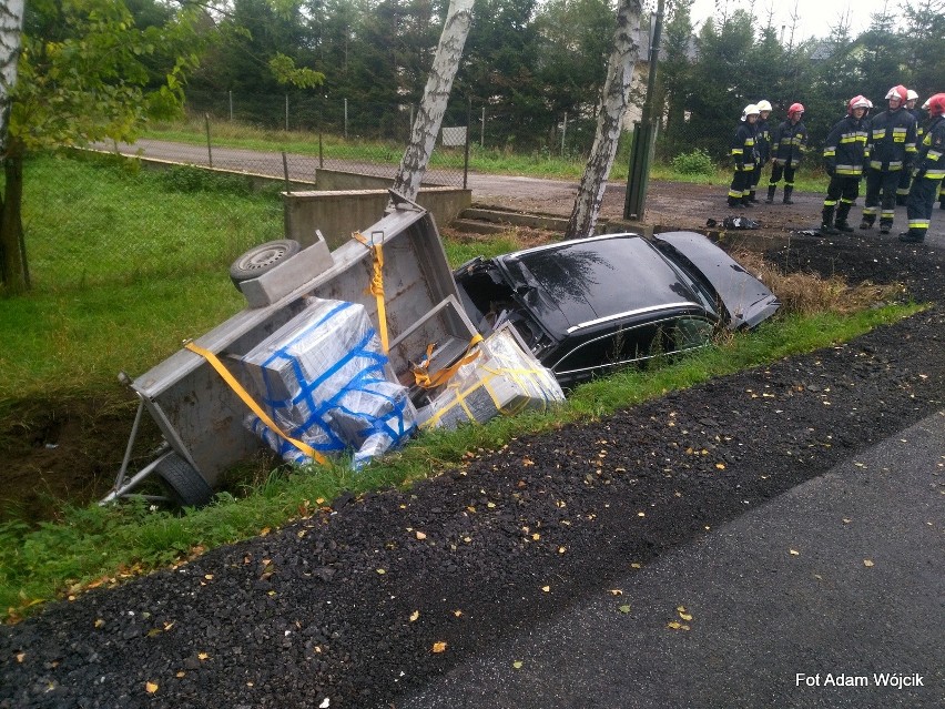 Do wypadku doszło ok. godziny 13.30 w Biesiekierzu. Kierowca...