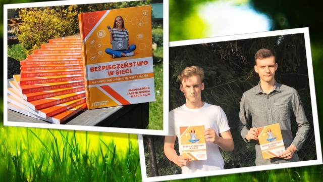 Podczas koronawirusa wraz z nauczycielem z ZS1 w Piekarach Śląskich bracia Skórka napisali książkę dotyczącą bezpieczeństwa w sieci.