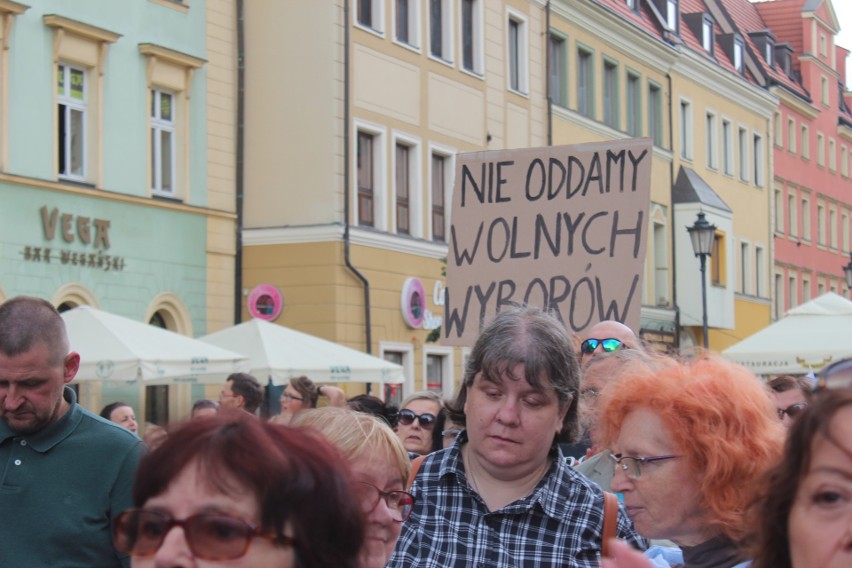 Protest "Nie damy zawłaszczyć Polski"