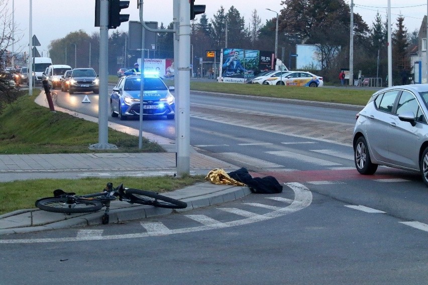 Wypadek na ul. Buforowej we Wrocławiu 28.11.2022