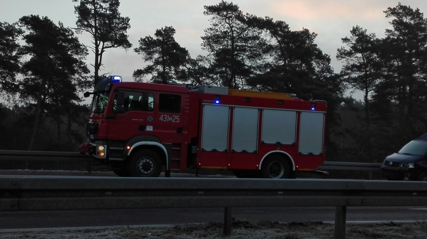 Wypadek na S3. Karambol 11 aut przy zjeździe na Goleniów                                                                                    