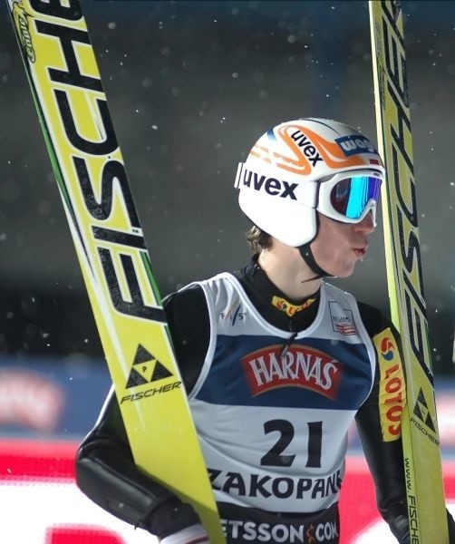 Kamil Stoch skakał w kwalifikacjach najlepiej z Polaków.