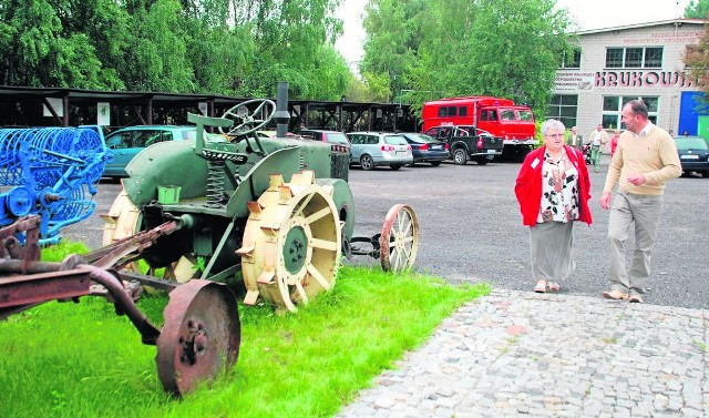 Fragment ekspozycji w  Muzeum Techniki Rolniczej i Gospodarstwa Wiejskiego w Redczu Krukowym