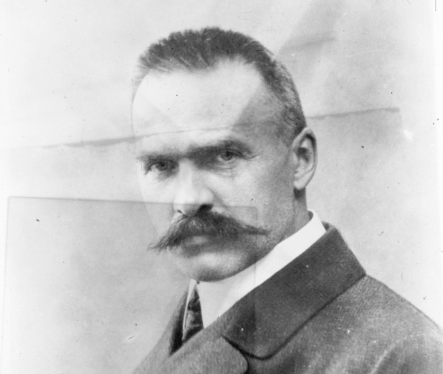 Józef Piłsudski, członek Centralnego Komitetu Robotniczego Polskiej Partii Socjalistycznej.