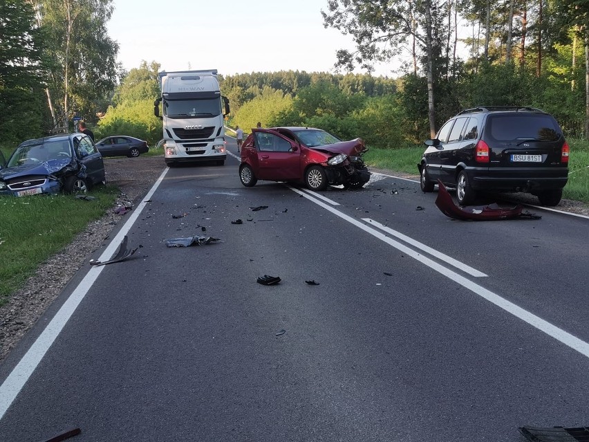 Wypadek niedaleko Horodnianki