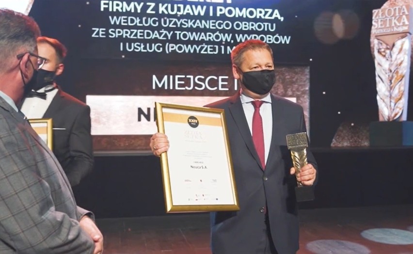 W kategorii "Liderzy" 1. miejsce zajęła firma Neuca z...