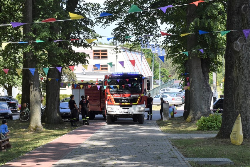 Porządku na imprezie pilnowali strażacy z OSP Polnica.