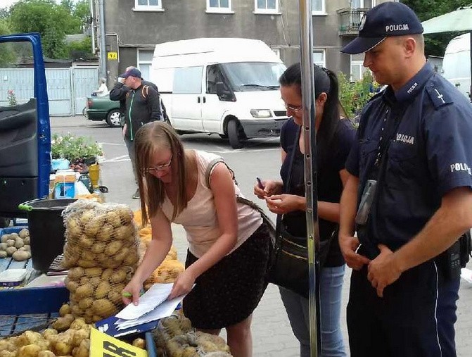 Policjanci sprawdzili... ziemniaki. Nietypowa kontrola na...