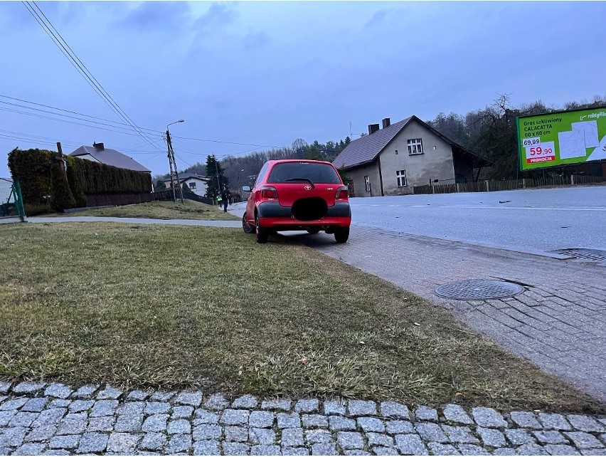 Zderzenie 4 samochodów osobowych, szczęśliwie nikt nie...