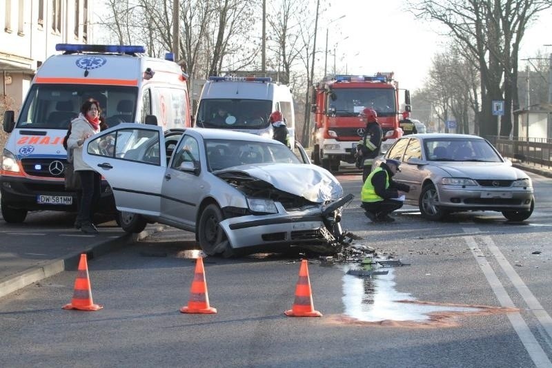 Wypadek na Kosmonautów, Wrocław, 08.02.2014