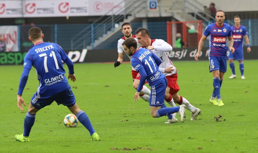 15.12.2019 piast gliwice - lks lodz fot. karina trojok /...