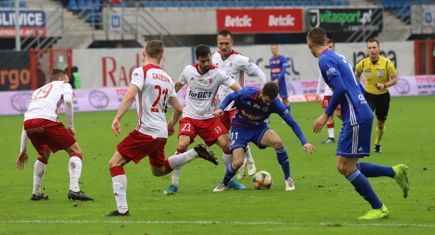 15.12.2019 piast gliwice - lks lodz fot. karina trojok /...