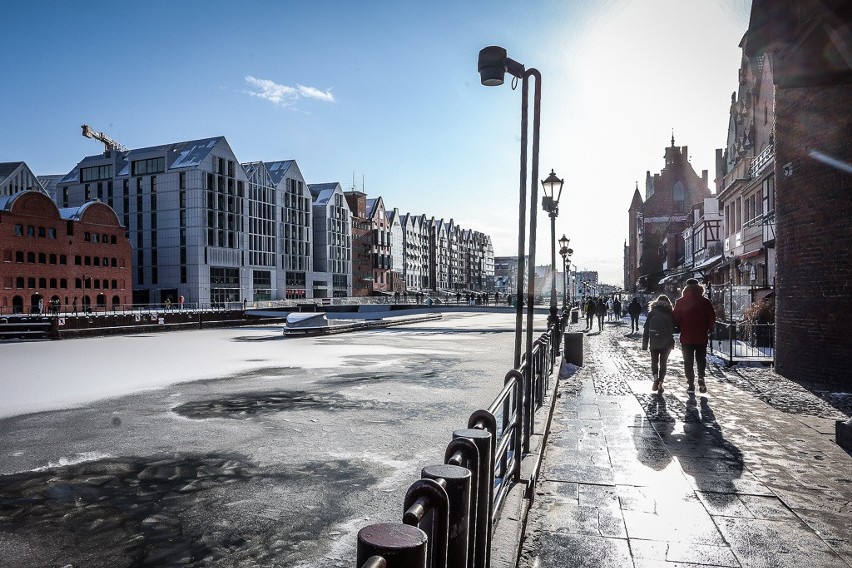 W weekend, 6-7 lutego, temperatura w Gdańsku spadła sporo...