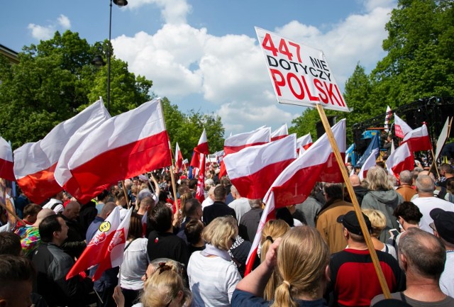11.05.2019 warszawa marsz przeciwko ustawie 447 n/zfot.krystian dobuszynski/polska press