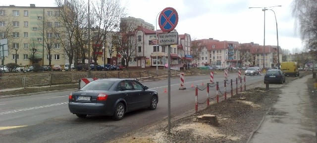 Na ulicy Antoniukowskiej zamknięty został odcinek od strony Wiatrakowej i Owsianej