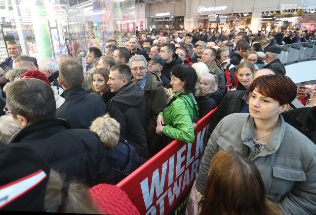 Otwarcie nowej części Centrum Handlowo-Rozrywkowego Galaxy w Szczecinie