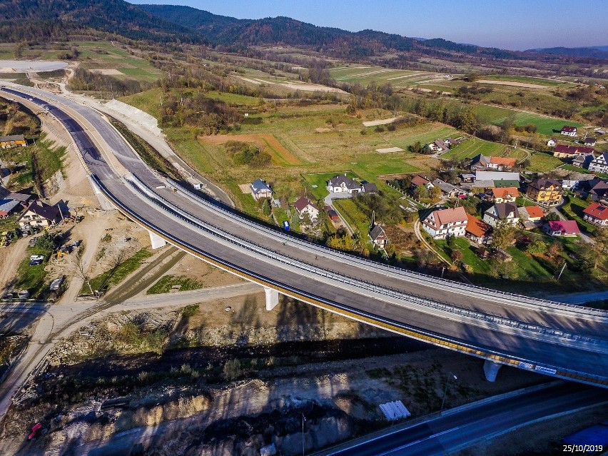 Budowa ekspresowej zakopianki na odcinku Lubień - Rabka....