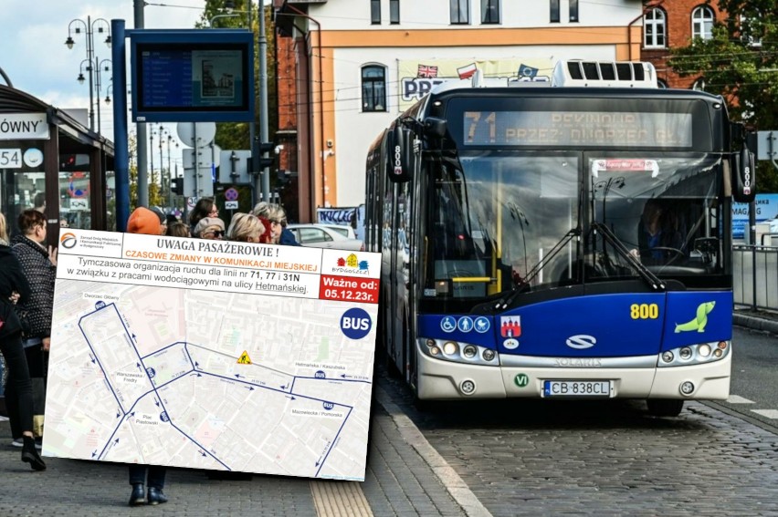 Zmiany w kursowaniu linii autobusowych od wtorku, 5 grudnia