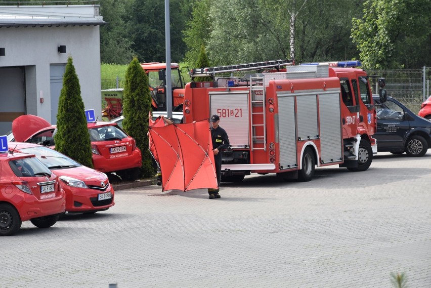 Dramat w Rybniku: Kursantka śmiertelnie potrąciła egzaminatora na egzaminie na prawo jazdy 