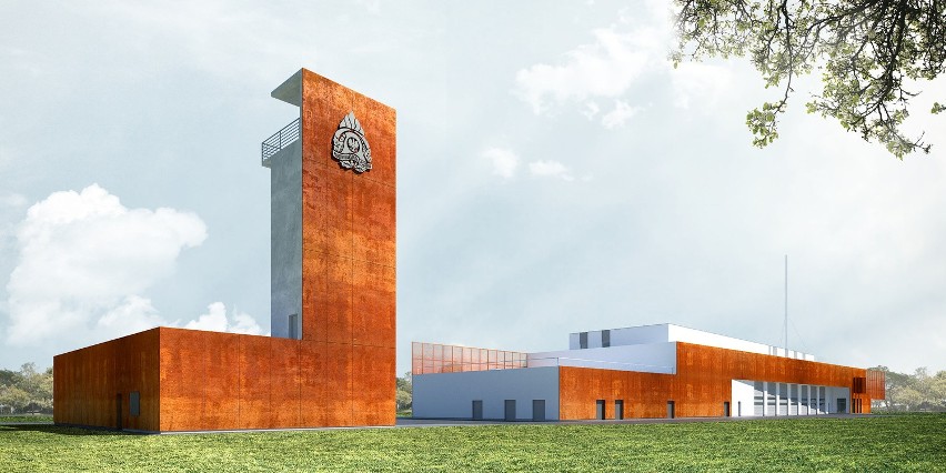 Nowa strażnica straży pożarnej w Mysłowicach. Będzie kosztowała 17,5 mln zł [WIZUALIZACJE]