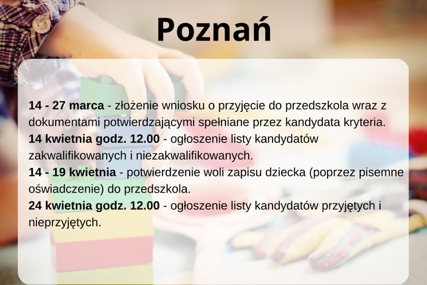 Kiedy jest rekrutacja do przedszkoli 2023/2024? Termin składania wniosków, zasady i etapy zapisów. Te kryteria należy spełnić