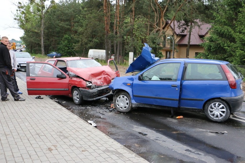 Wypadek w Odolionie. Pięć osób w szpitalu.