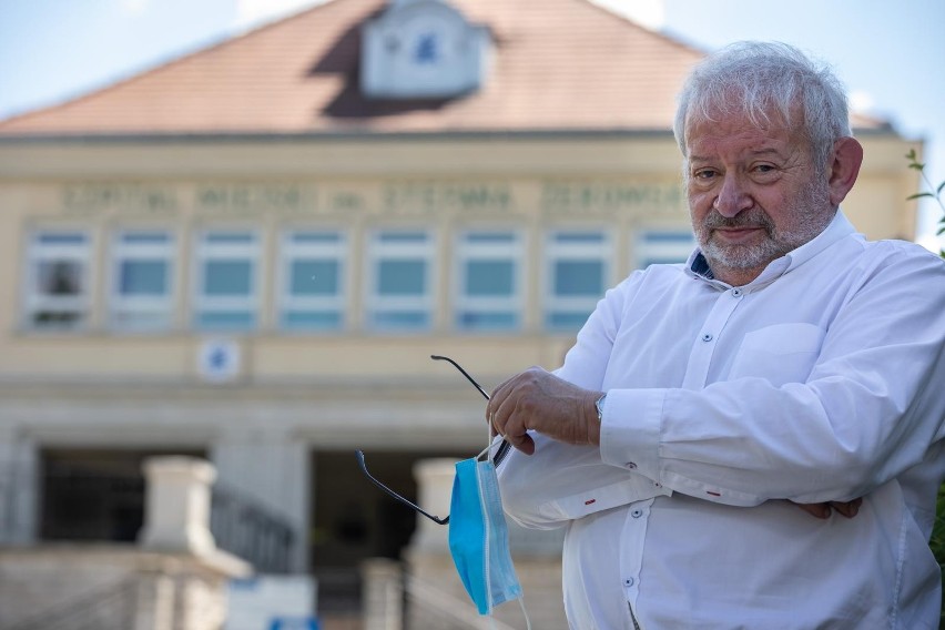 Jerzy Friediger dyrektor szpitala im. Żeromskiego w Krakowie