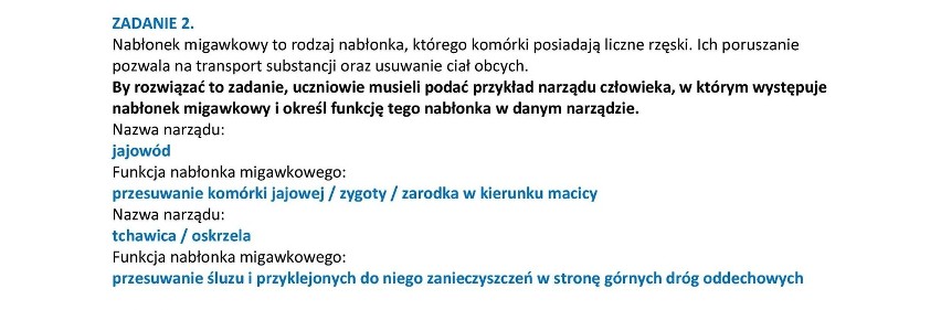 Matura 2014: Próbna z biologii napisana [ARKUSZE, ODPOWIEDZI]