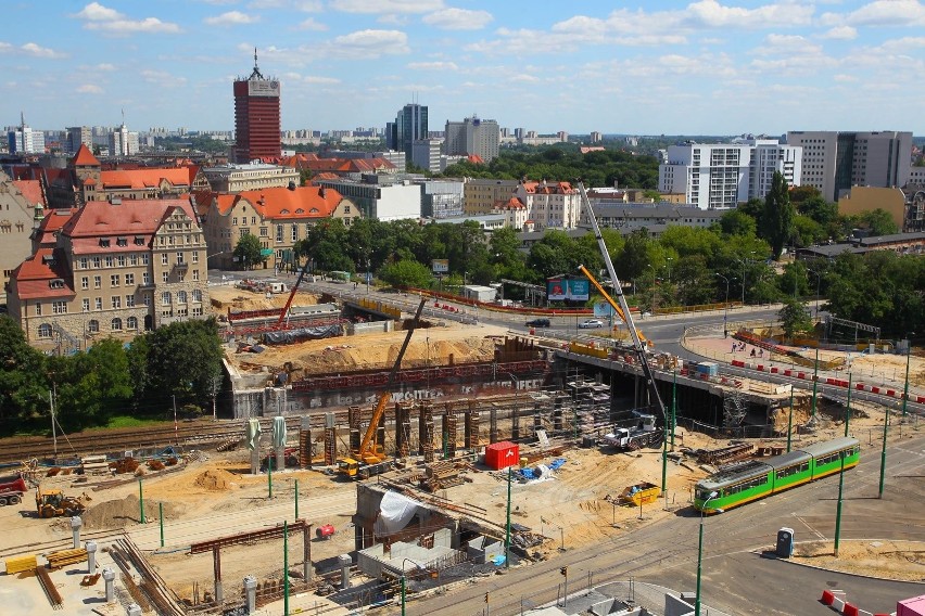 Przebudowa ronda Kaponiera w Poznaniu