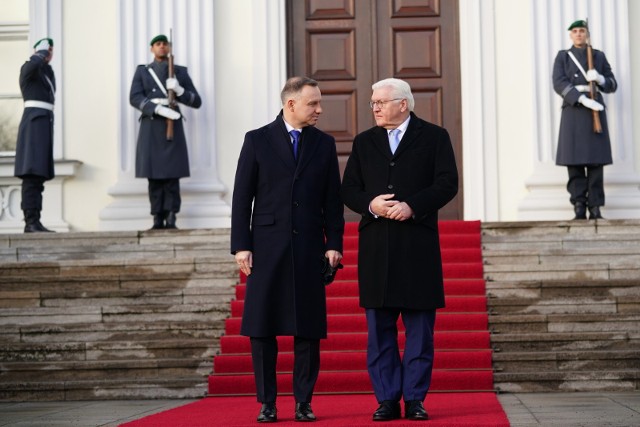 W Berlinie trwa spotkanie w cztery oczy prezydentów Dudy i Steinmeiera