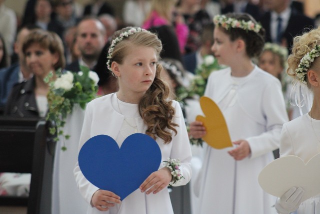 Pierwsza Komunia Święta w parafii na os. Dolnośląskim w Bełchatowie