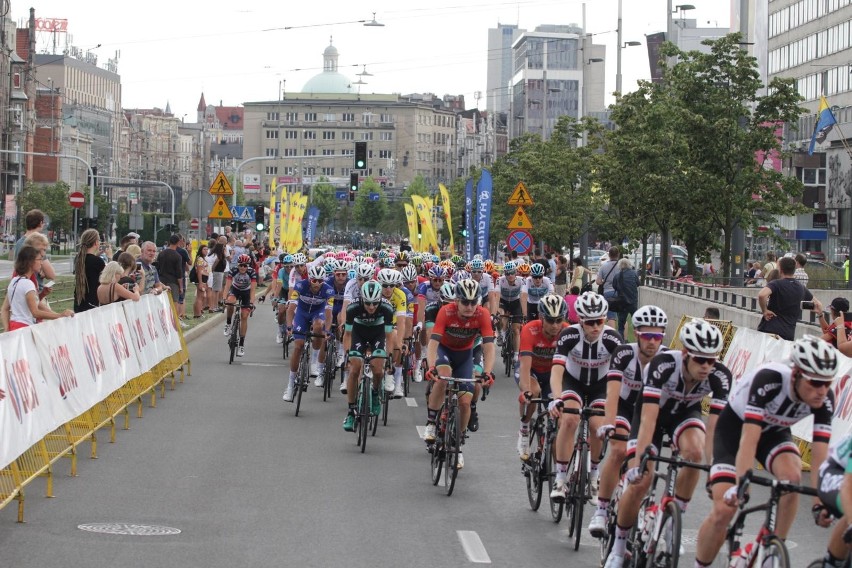 05082018 katowice tour de pologne przejazd katowice spodek...