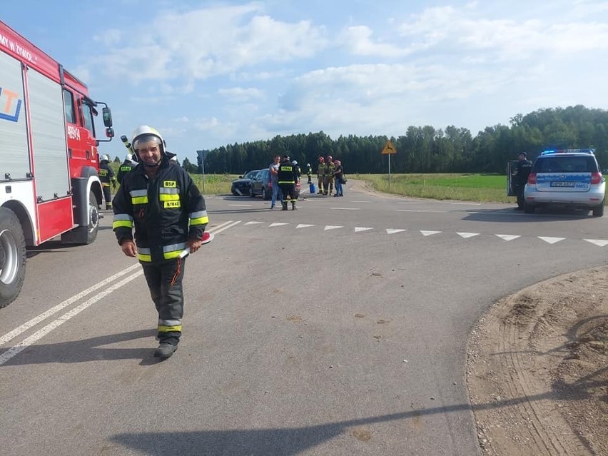 Krugło. Wypadek między Dąbrową Białostocką a Sokółką. Dwie...