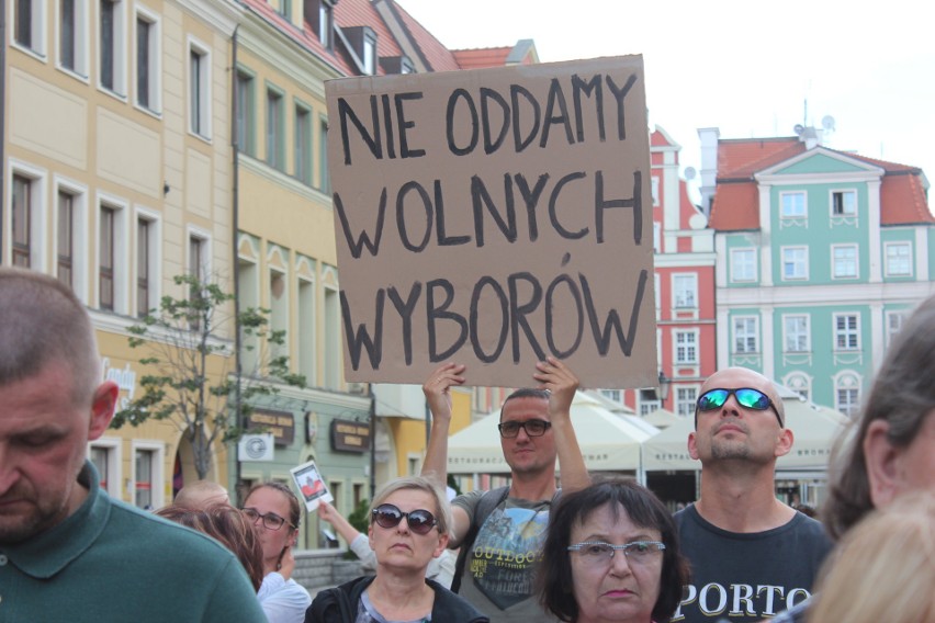 Protest "Nie damy zawłaszczyć Polski"