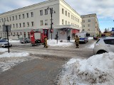 Wypadek w Chińskim Centrum Handlowym przy ul. Lipowej w Białymstoku. Kawałek tynku z sufitu spadł na kobietę