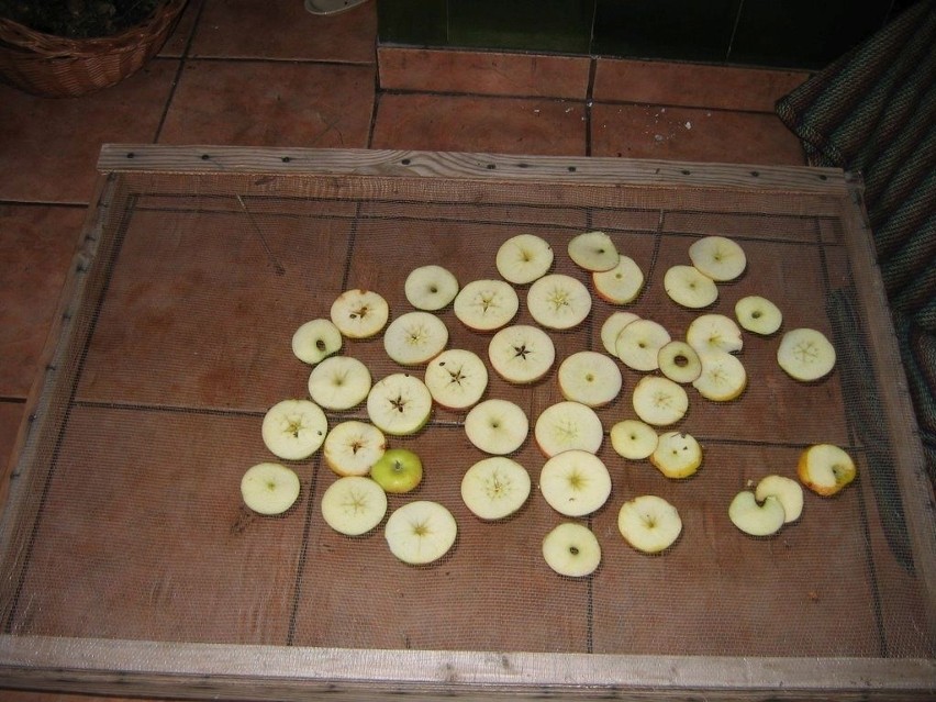 Jabłka suszone z pieca - nowy opolski produkt tradycyjny.