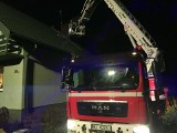 Pożar w miejscowości Bojary. Zapaliła się sadza w kominie (zdjęcia)