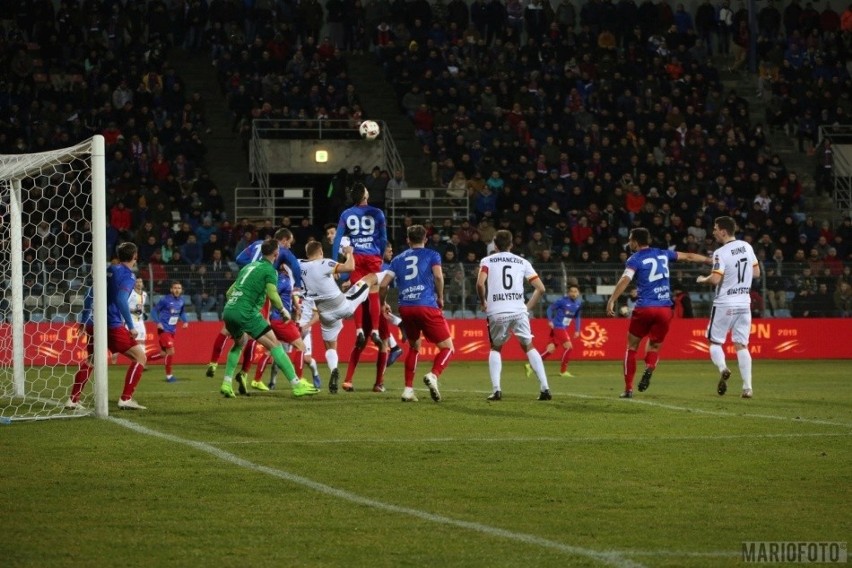 Odra Opole - Jagiellonia Białystok 0-2.