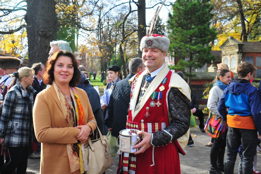 Wszystkich Świętych 2018 w Krakowie. Znane osobowości...