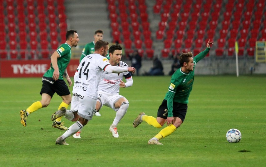 06.11.2021 r. Mecz 16. kolejki Fortuna 1. Ligi: GKS Tychy -...