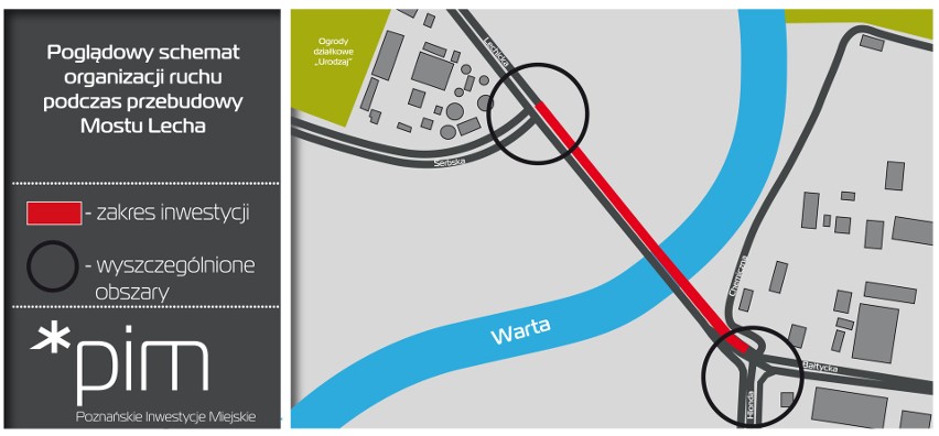 Poznań: Zamkną północną nitkę mostu Lecha. Sprawdź utrudnienia w ruchu